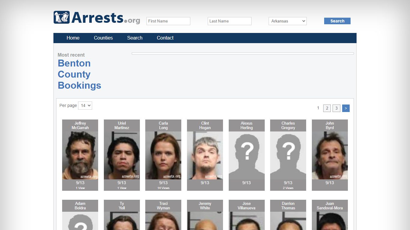 Benton County Arrests and Inmate Search